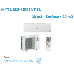 Essential-R32 2500W wall air conditioner